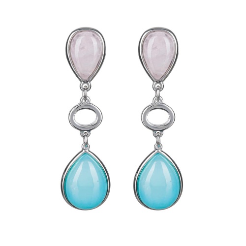 Серьги Possebon Q. Rose, Azul, A0585.7.20 S